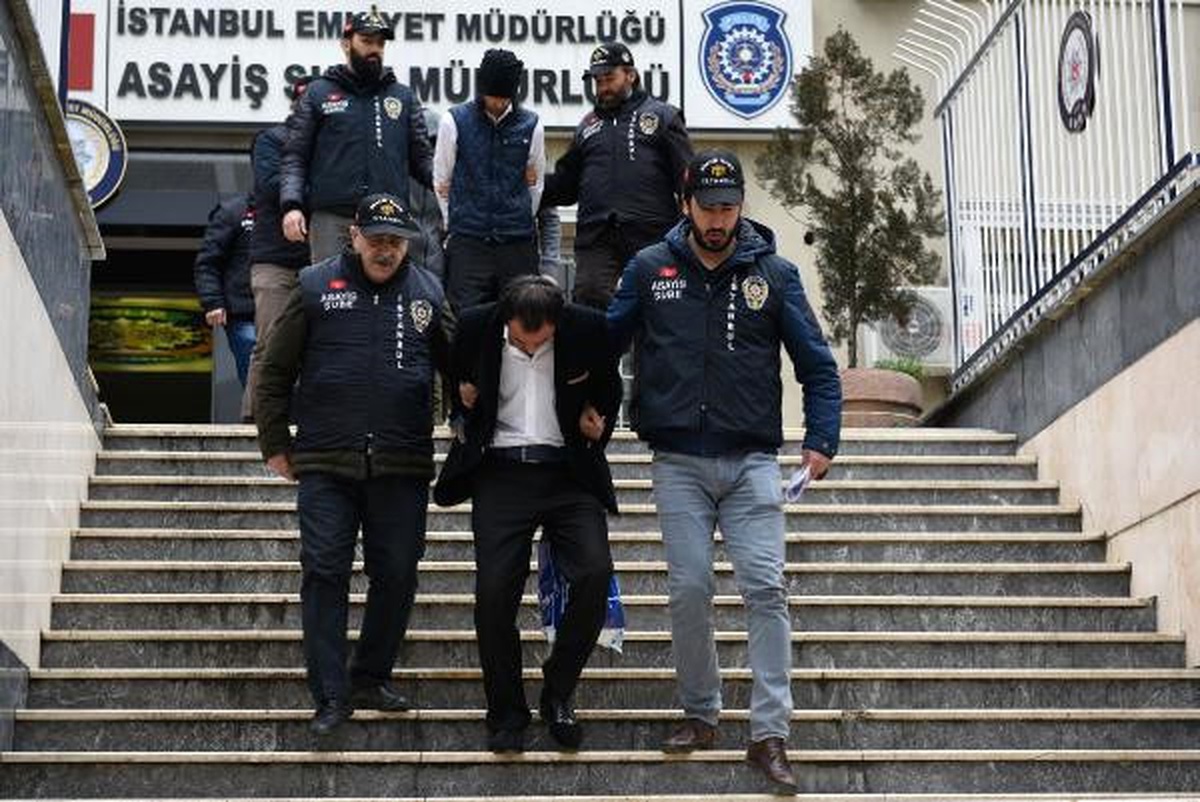 Market Soygunu Güvenlik Kamerasında