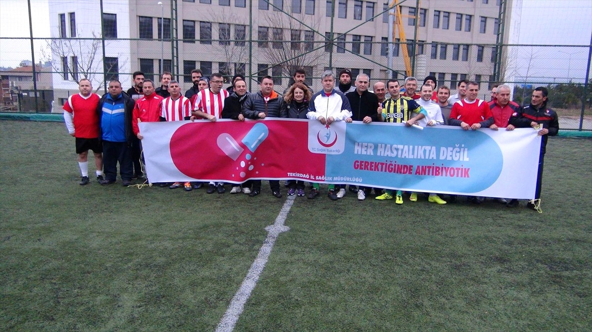 Sağlık Çalışanları Futbol Turnuvası Başladı