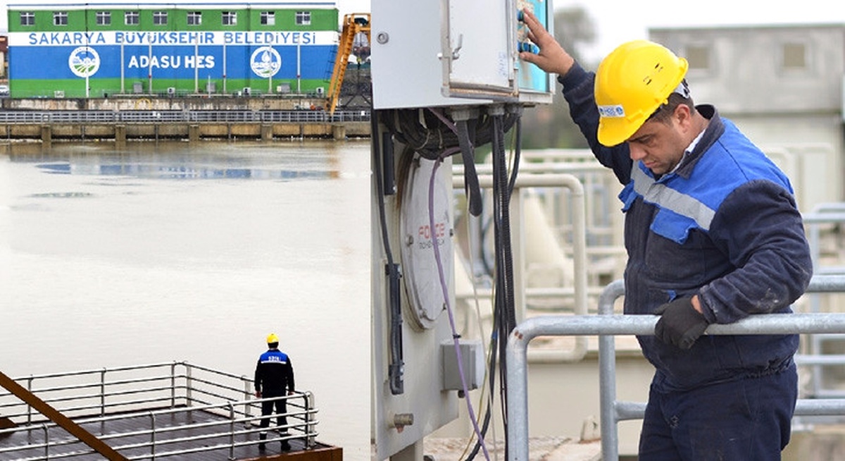 Sakarya Nehri\'nden Akan Su Enerjiye Dönüşüyor