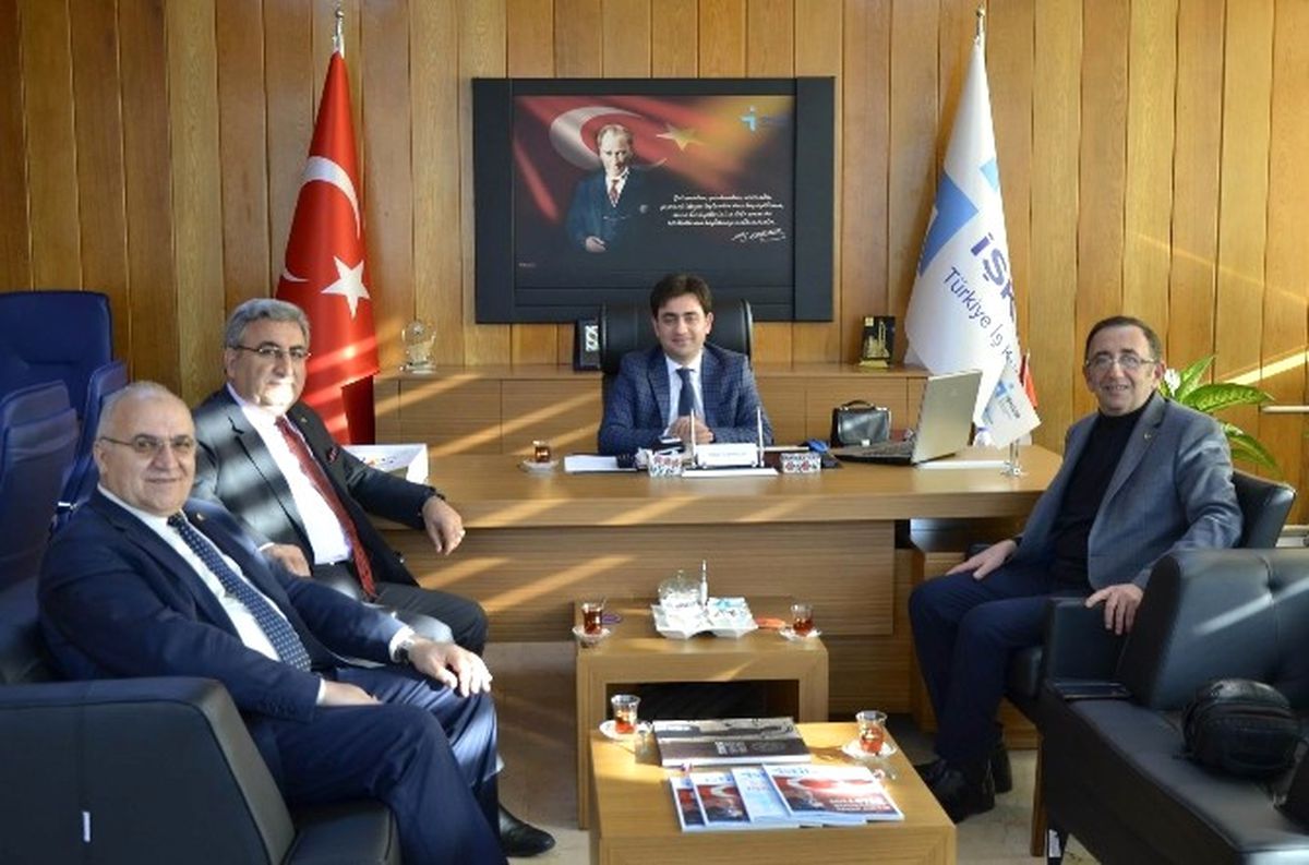 Stb Başkanı Hastoğlu\'ndan, İşkur İl Müdürü Canpolat\'a Ziyaret