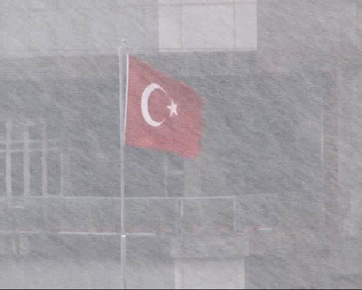 Taksim Meydanı ve Çevresinde Kar