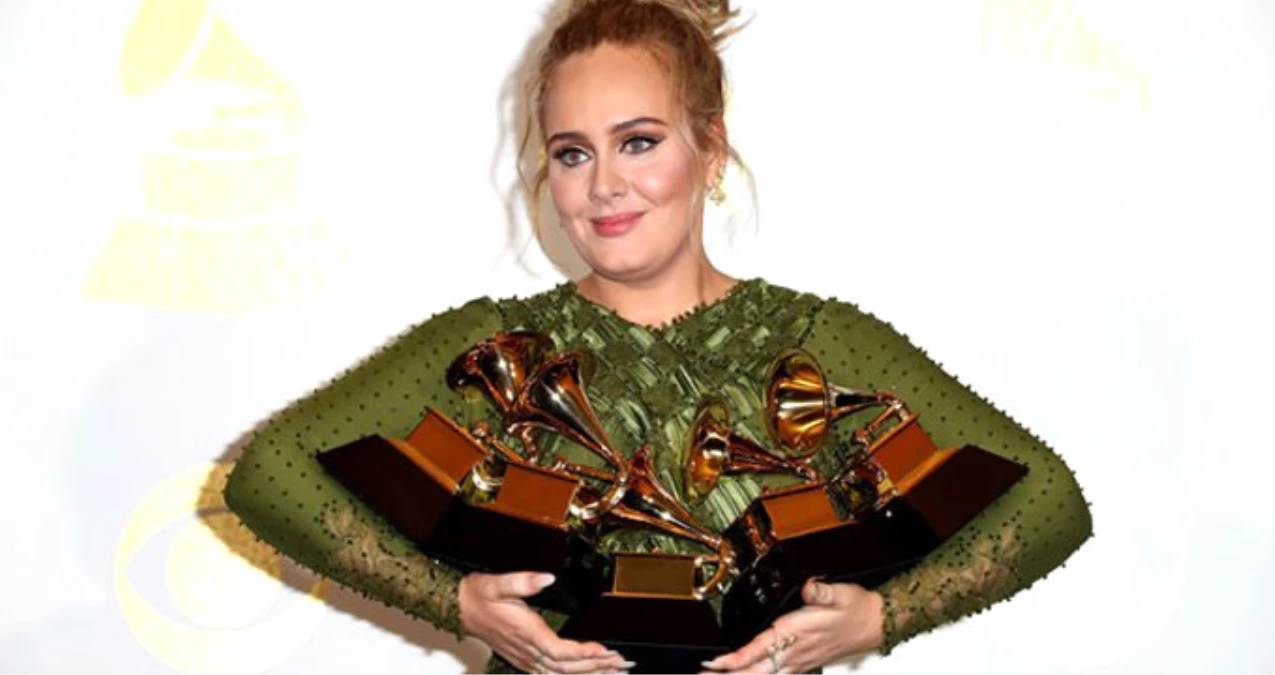 59. Grammy Ödülleri Sahiplerini Bulurken Adele Geceye Damga Vurdu