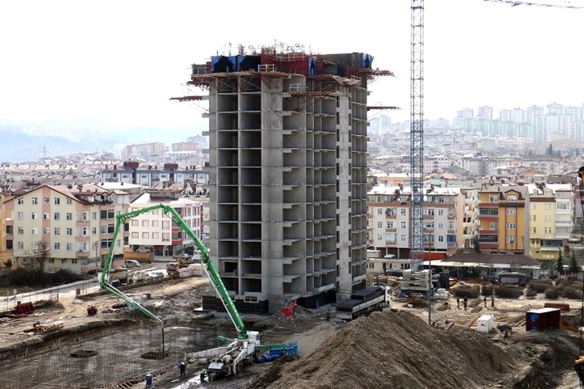 Altınordu\'daki Konut Projesi Hızla Sürüyor