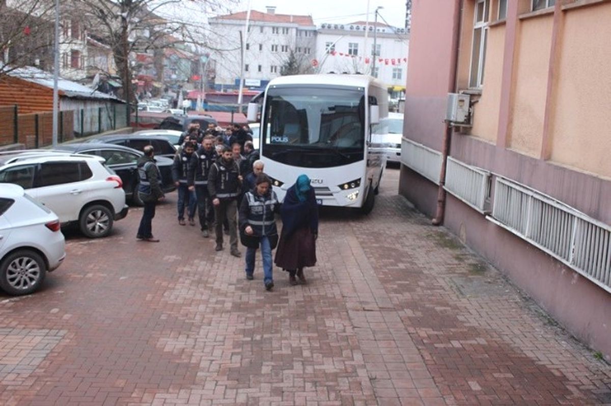 Bartın\'da 14 Kişi Adliyeye Sevk Edildi