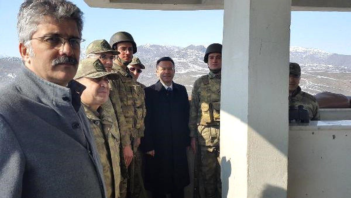 Dağ Başındaki Karakolda Güvenlik Koordinasyon Toplantısı