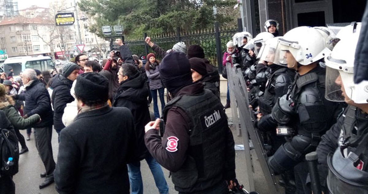 Dha İstanbul - Marmara Üniversitesi\'nde Gerginlik : 6 Kişi Gözaltına Alındı