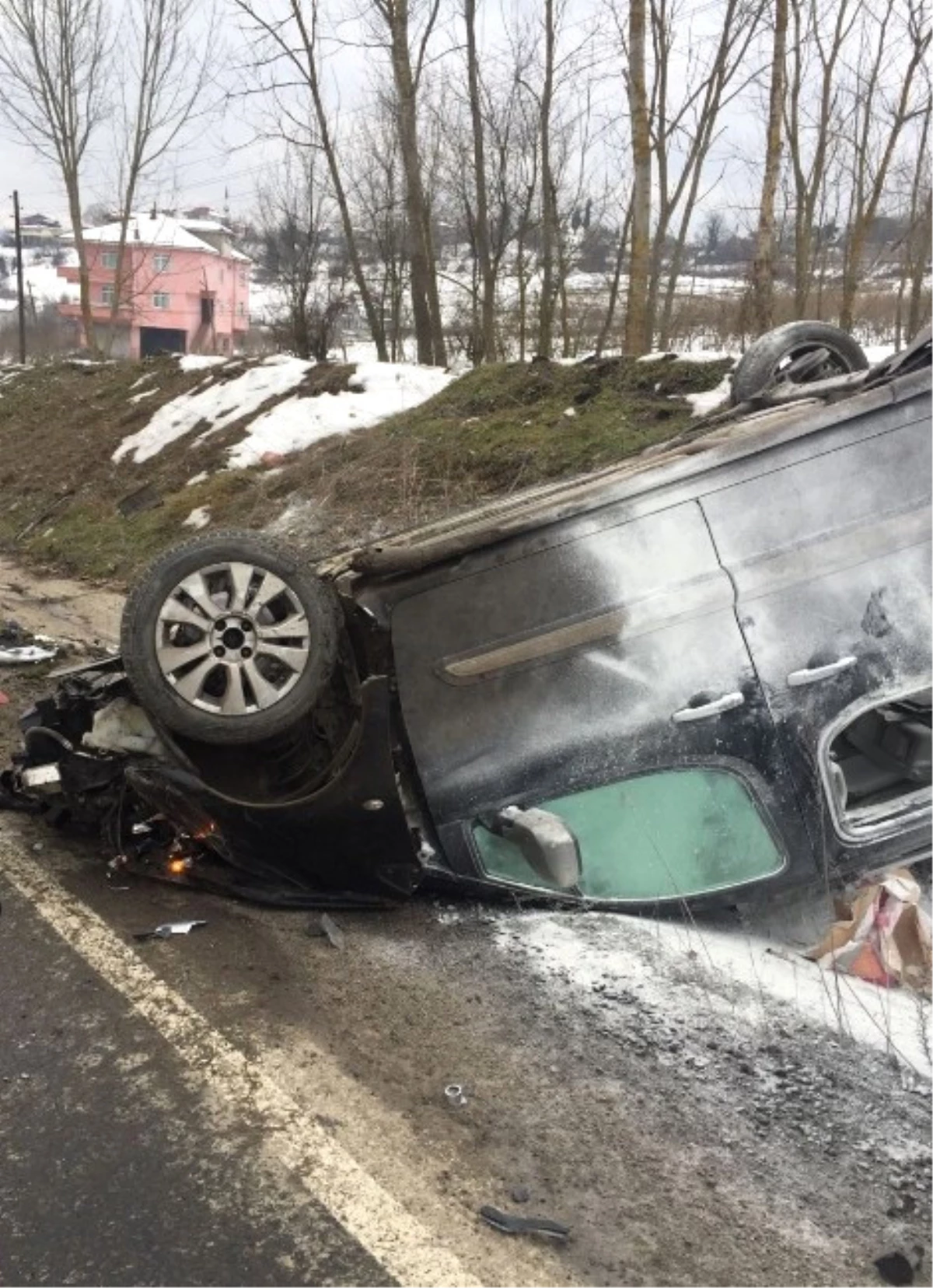 Ermenek\'te Trafik Kazası: 1 Ölü