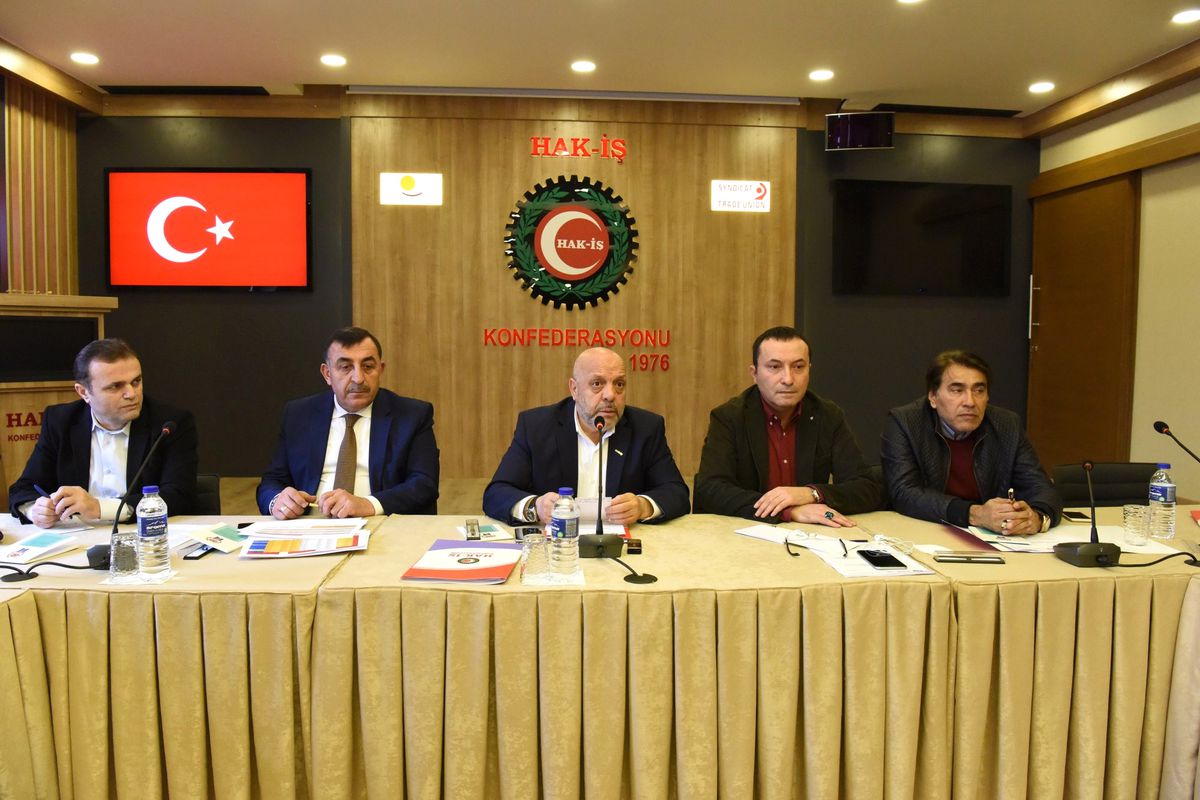 Hak-İş Başkanlar Kurulu Toplantısı