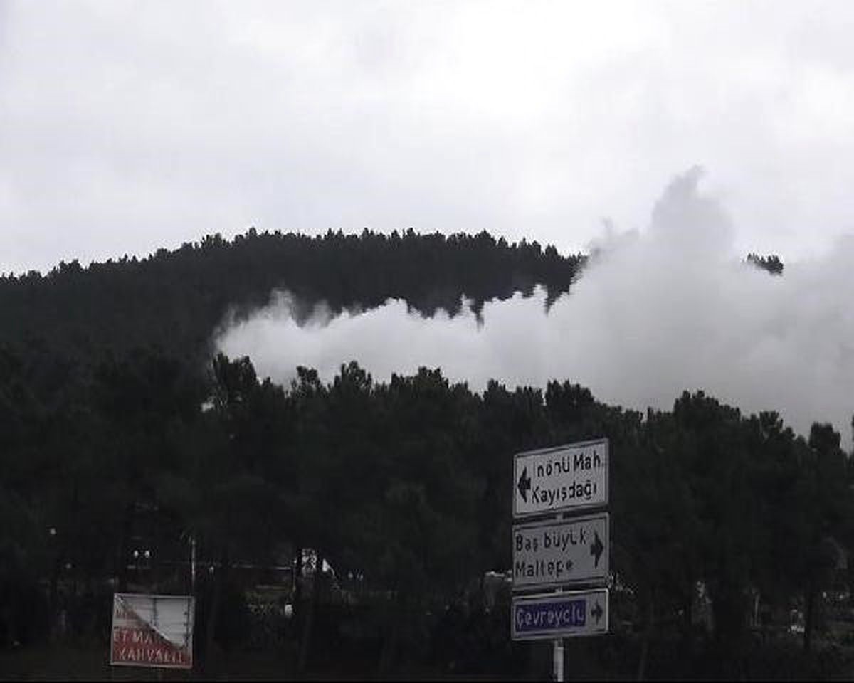Maltepe\'de Mesire Alanı İçerisindeki Restoranda Yangın