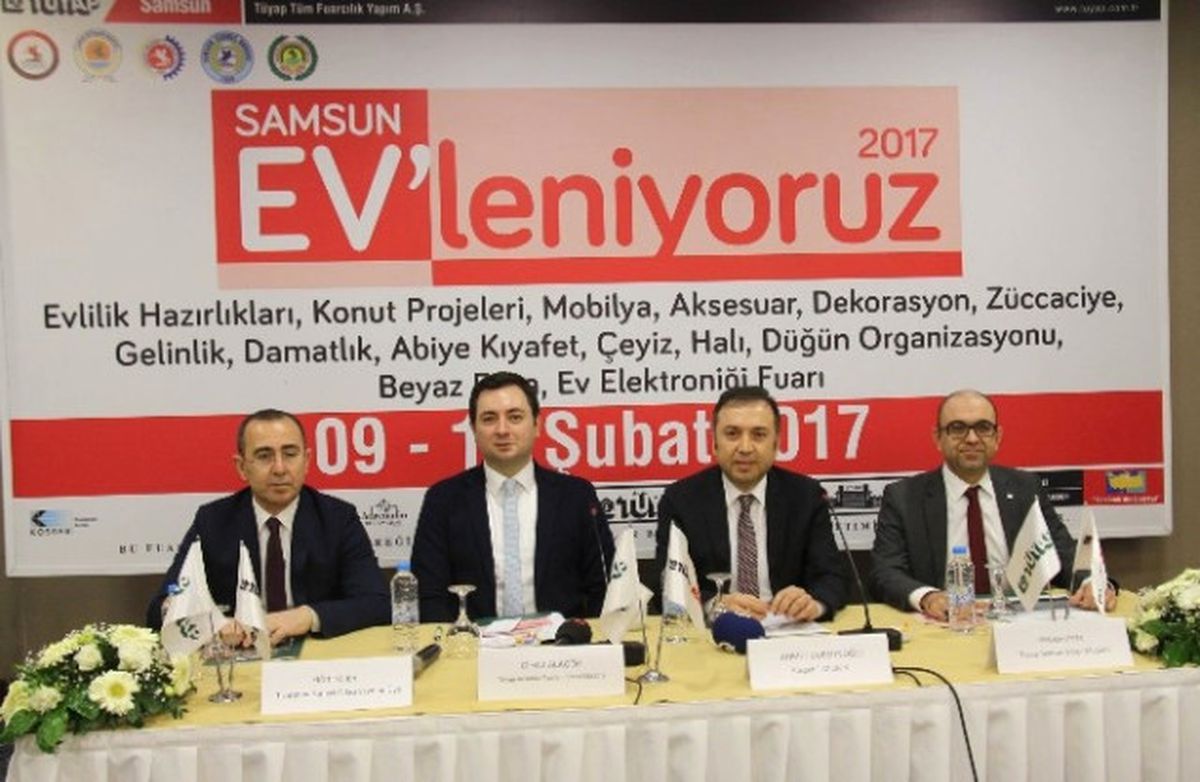 Samsun Ev\'leniyoruz 2017 Fuarı" Sona Erdi
