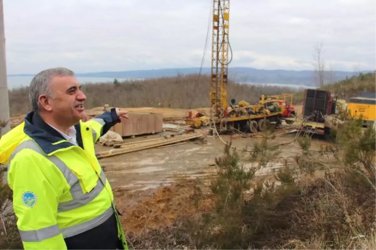 Sapanca\'da Bin 100 Metre Derinlikte Jeotermal Su Bulundu