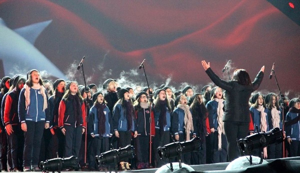 TRT Thm Çocuk Korosundan Tarihi Başarı