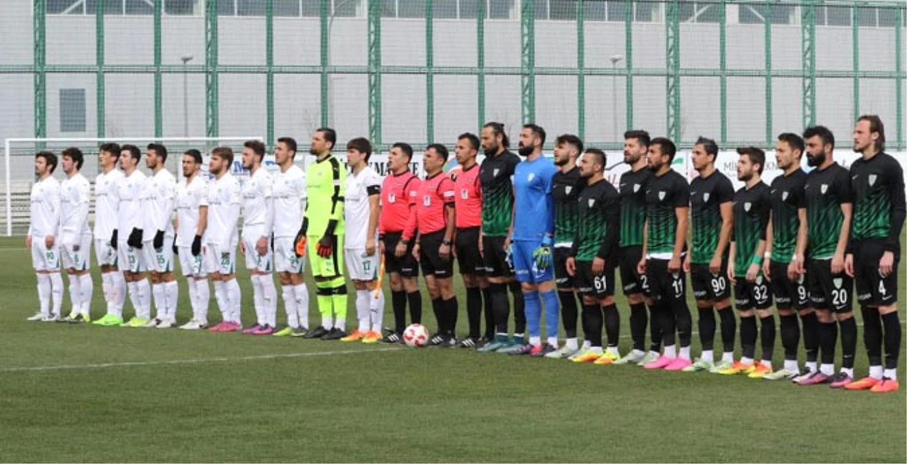 Yeşil Bursa-Manisa Büyükşehir Belediyespor: 1-1