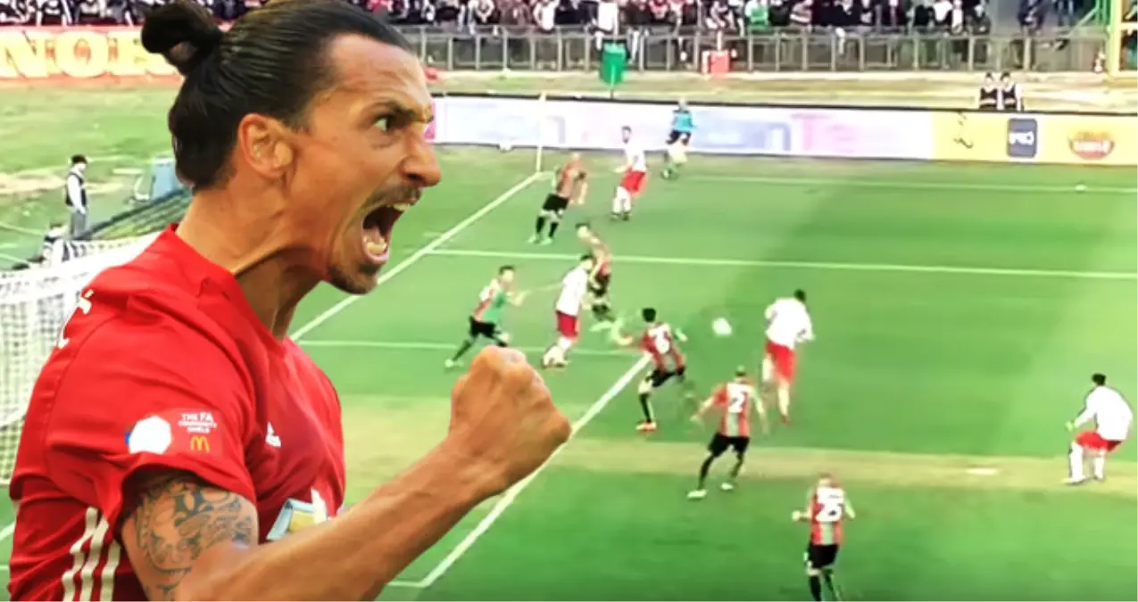 İtalya Ligi\'nde Francesco Nicastro, "Ibrahimovic" Golü Attı