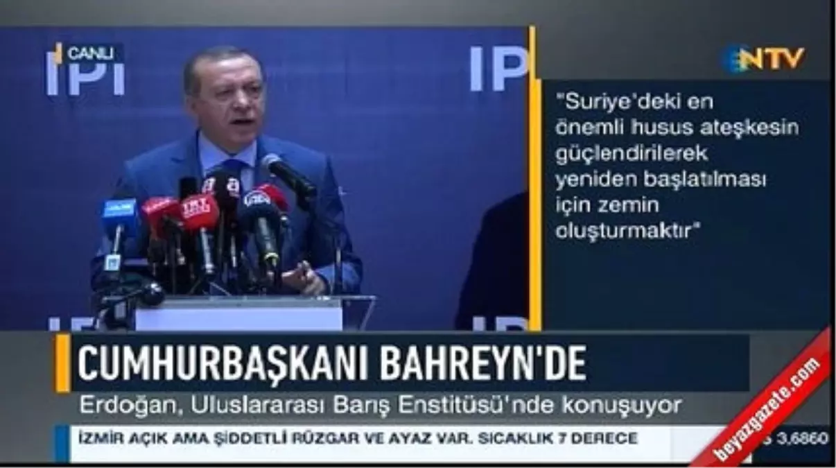 Cumhurbaşkanı Erdoğan\'dan \'El Bab\' Açıklaması