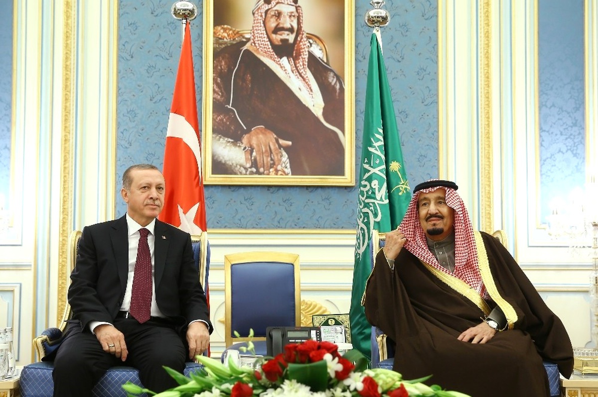 Cumhurbaşkanı Erdoğan, Riyad Yemame Sarayı\'nda (2)