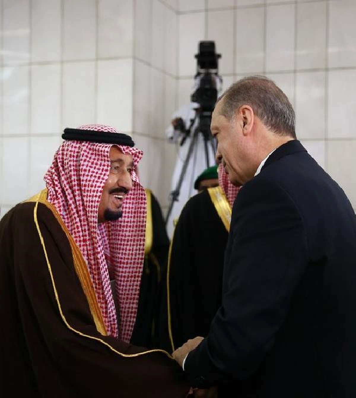 Cumhurbaşkanı Erdoğan, Riyad Yemame Sarayı\'nda (2)