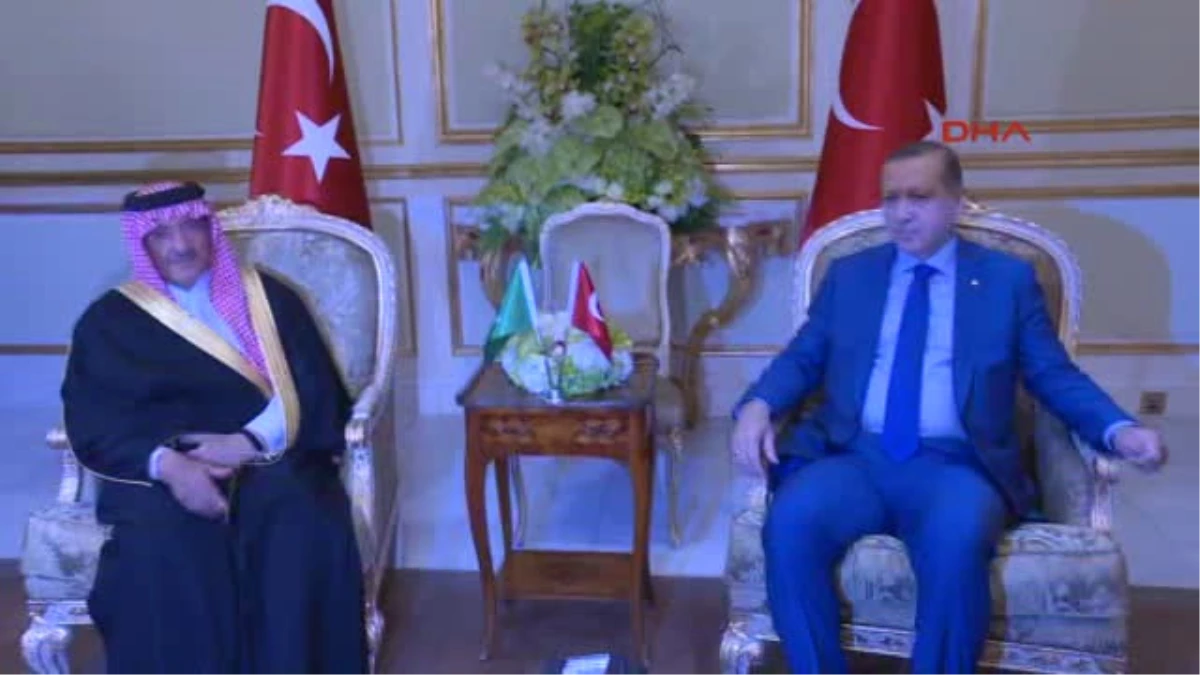 Cumhurbaşkanı Erdoğan, Suudi Arabistan Veliaht Prensi Muhammed Bin Nayif\'i Kabul Etti