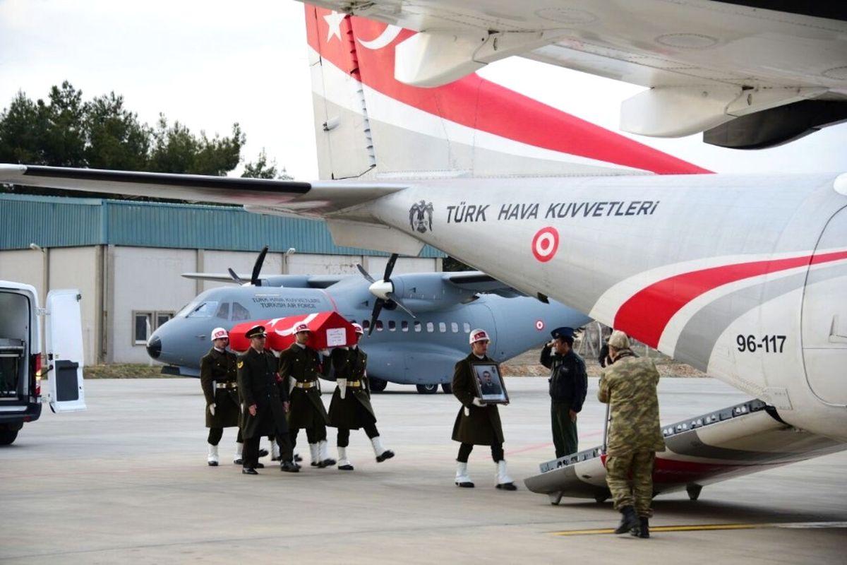 El Bab Şehidi Kocaeli\'ye Uğurlandı