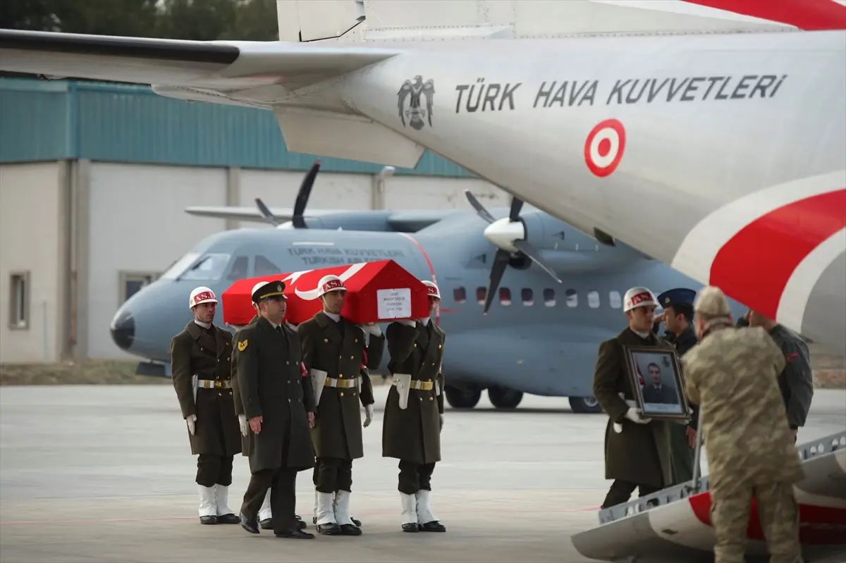 El Bab Şehidi Uzman Çavuş, Törenle Uğurlandı