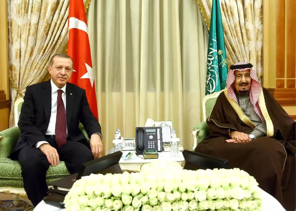 Erdoğan\'dan Suudi Arabistan Kralına Teşekkür