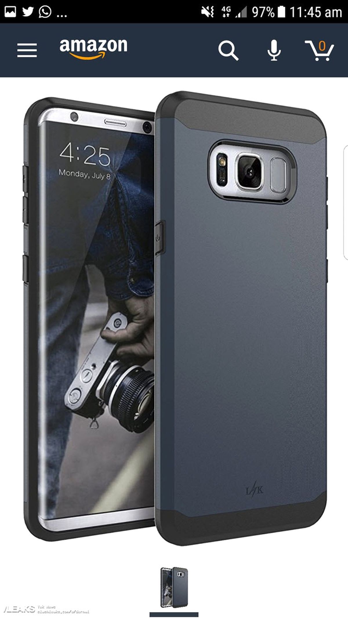 Galaxy S8 ve S8+ Yine Sızdı!