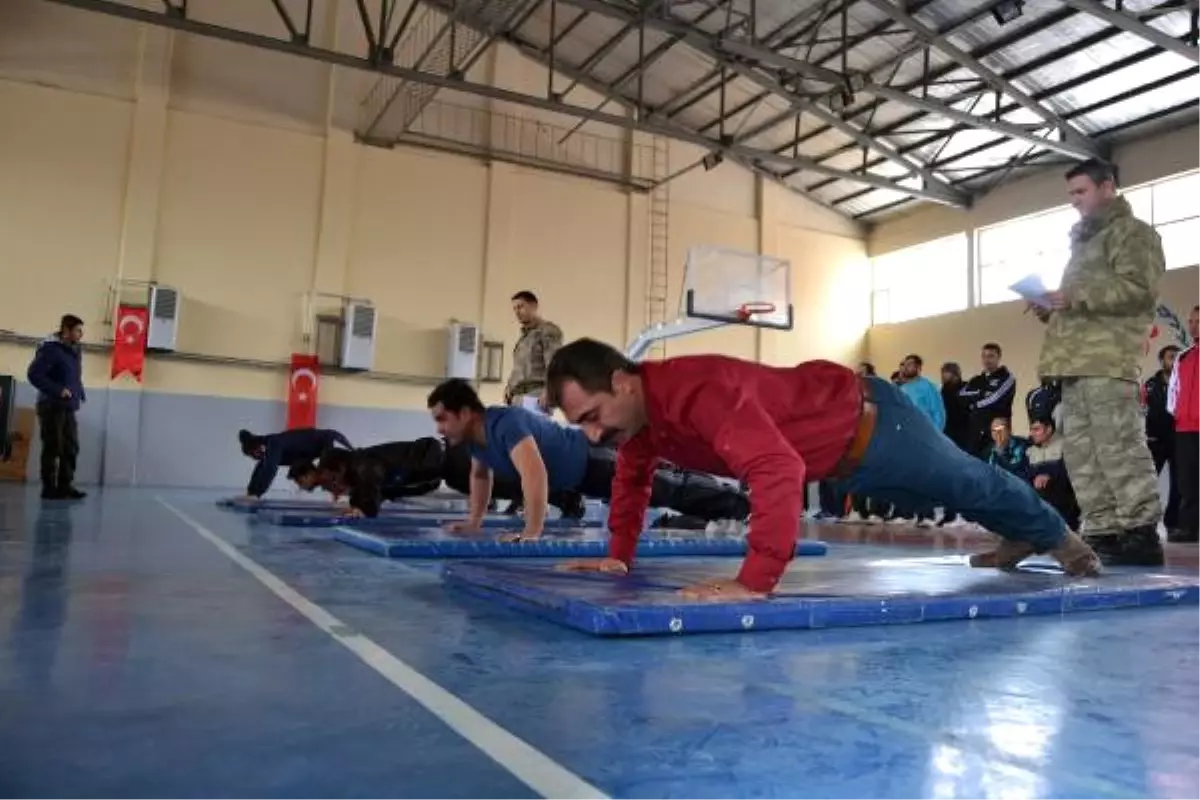 Güvenlik Korucusu Olmak İçin Ter Döktüler