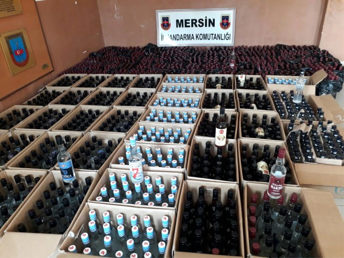 Mersin\'de Sahte İçki Operasyonu