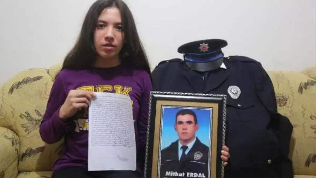 Polis Kızından Cumhurbaşkanı Erdoğan\'a \'Şehitlik Mektubu\'