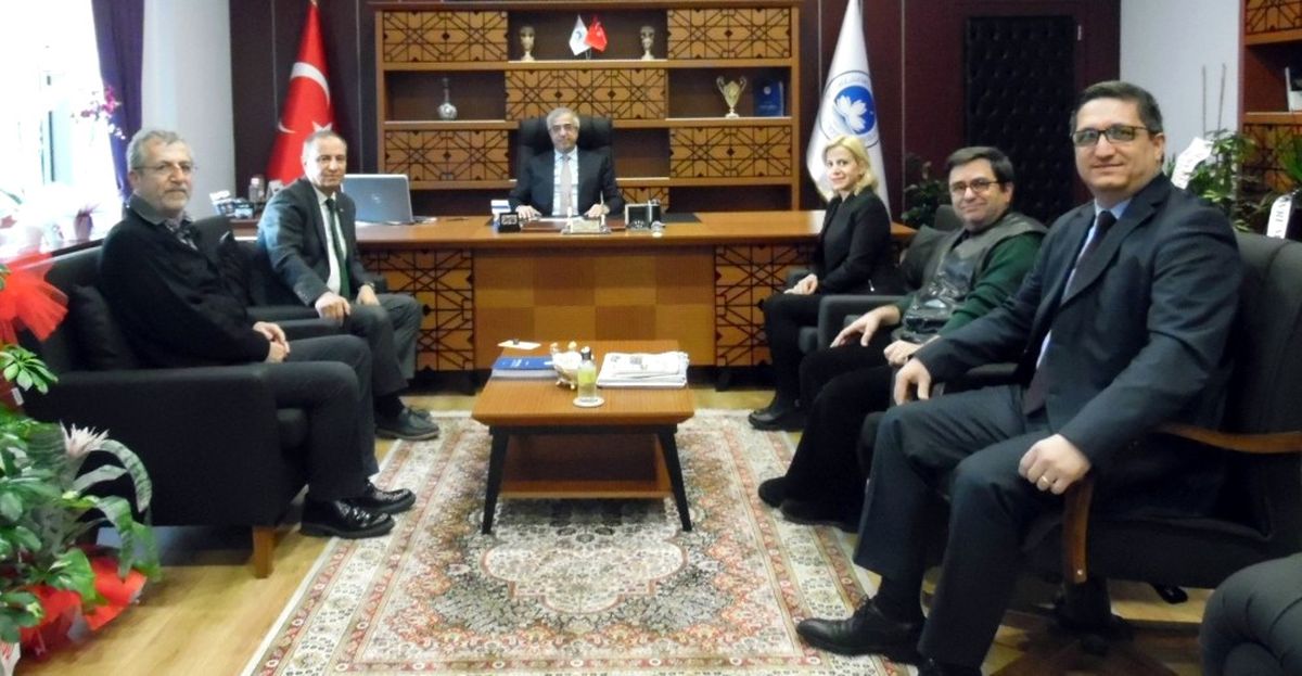 Rektör Şengörür\'e Hayırlı Olsun Ziyareti
