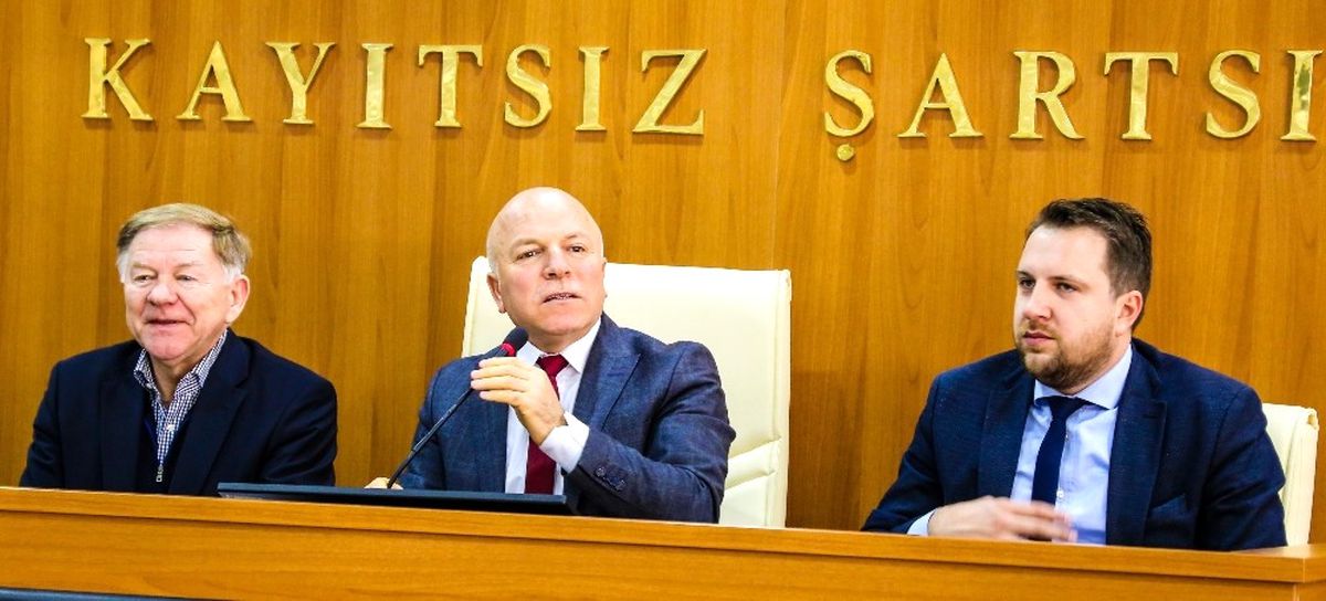 Saraybosna Belediye Başkanı Skaka Başkan Sekmen\'i Ziyaret Etti