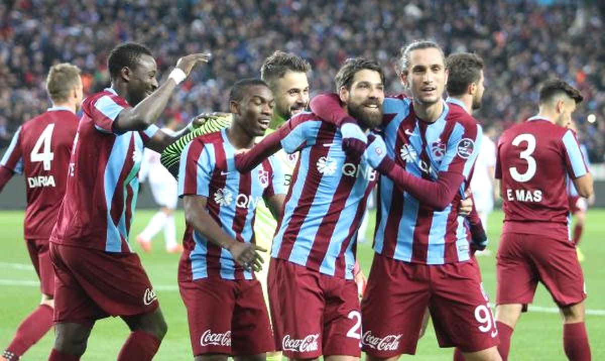 Trabzonspor\'un Golleri İlk Yarıda