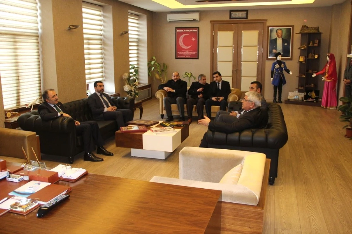 Bakan Yardımcısı Yavilioğlu, Başkan Karaçanta\'yı Ziyaret Etti