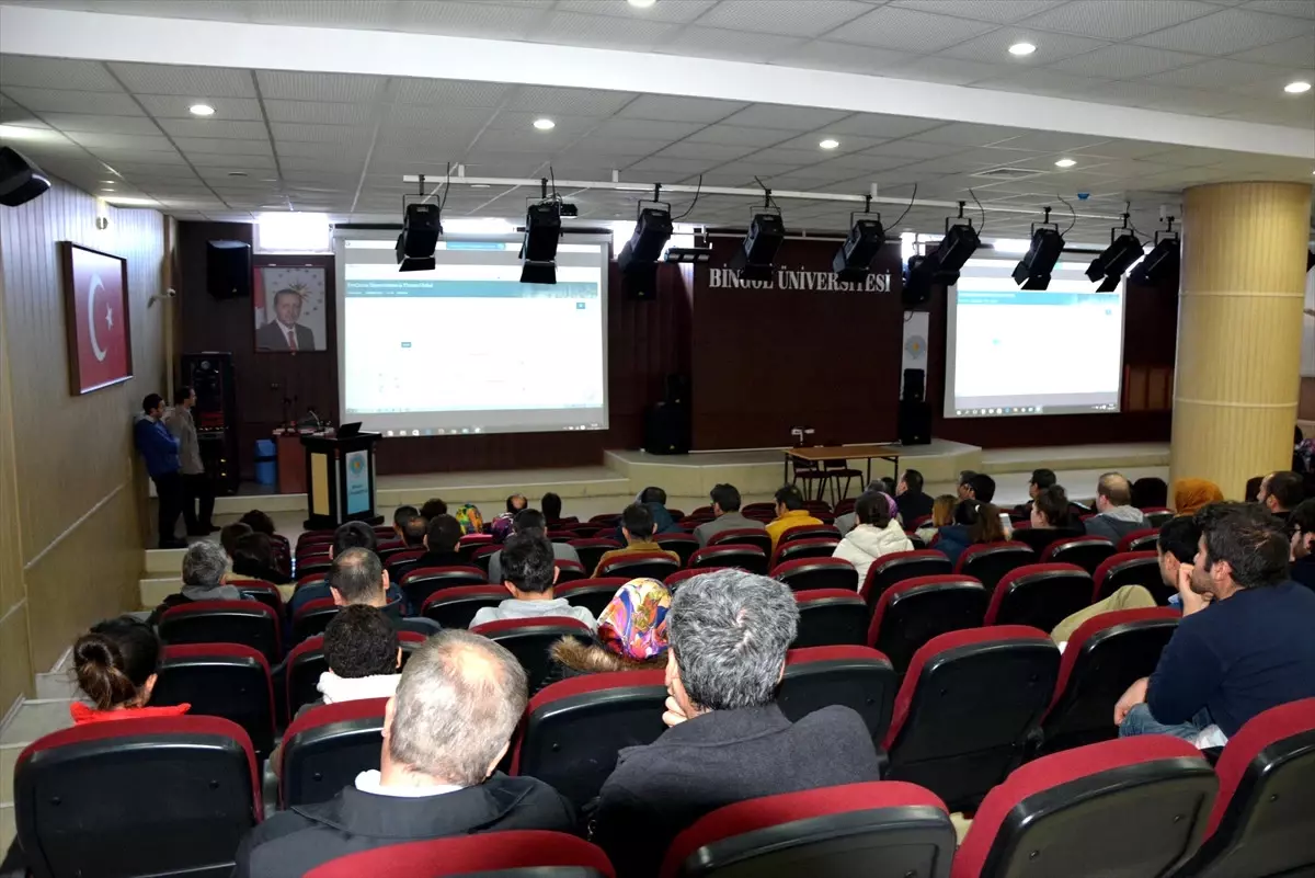 Bingöl Üniversitesinde Uzaktan Eğitimle Seminer