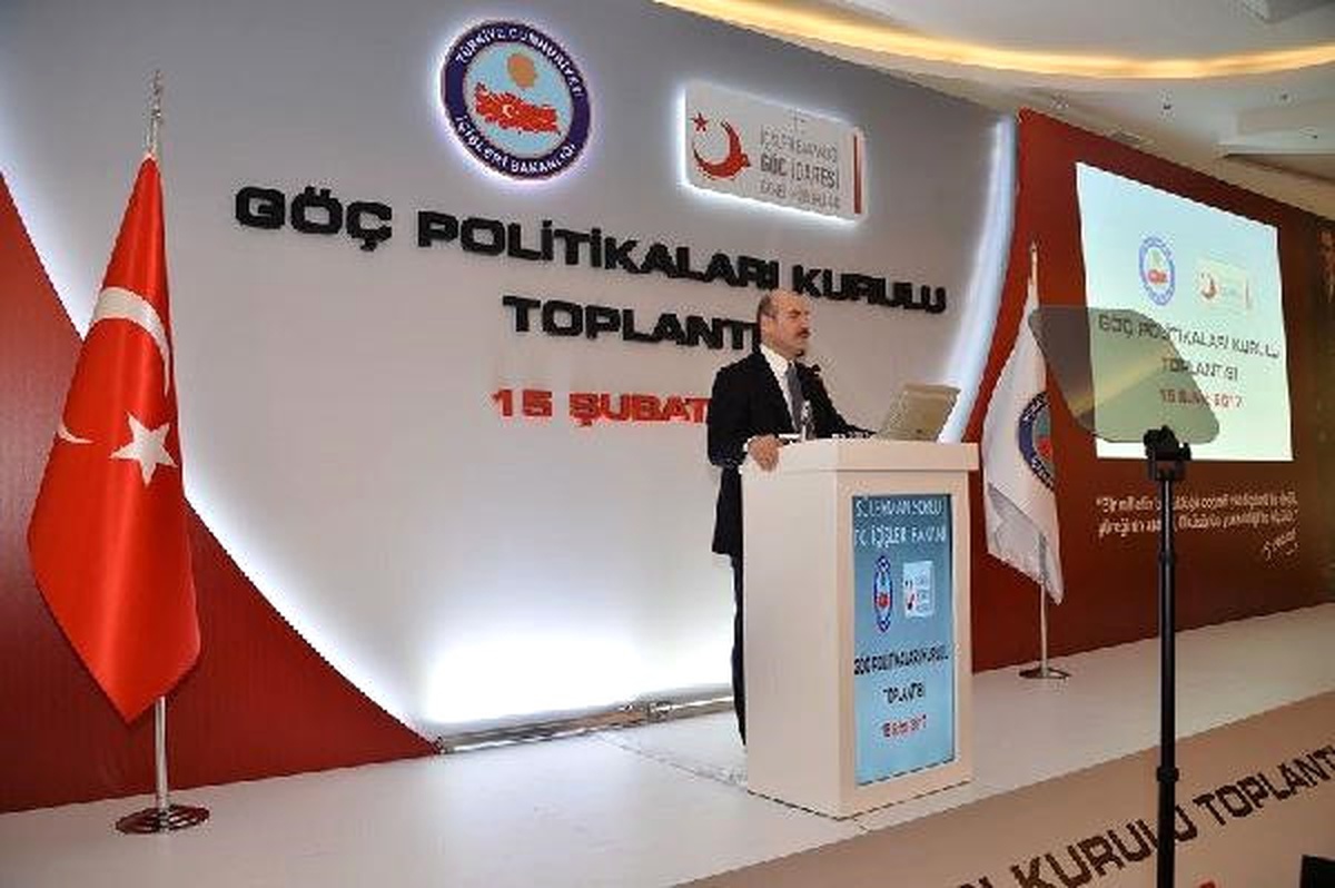 Dha Ankara - İçişleri Bakanı Süleyman Soylu : Türkiye\'de Göçmen, Mülteci Olarak Bulunan İnsan...