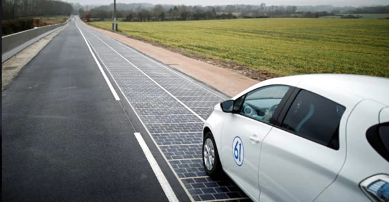 Fransa Güneş Panelleri Sayesinde Yollardan Elektrik Üretecek