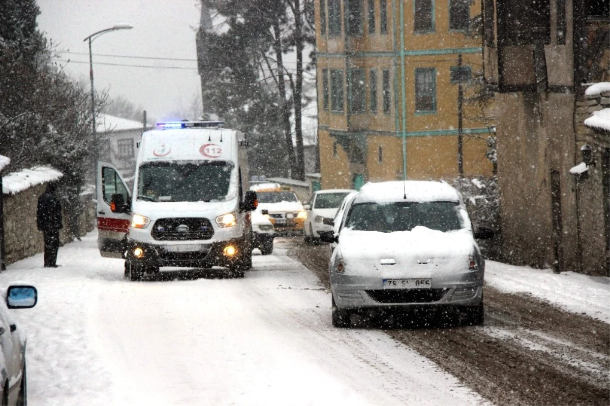 Karabük\'te Kar Hayatı Olumsuz Etkiledi