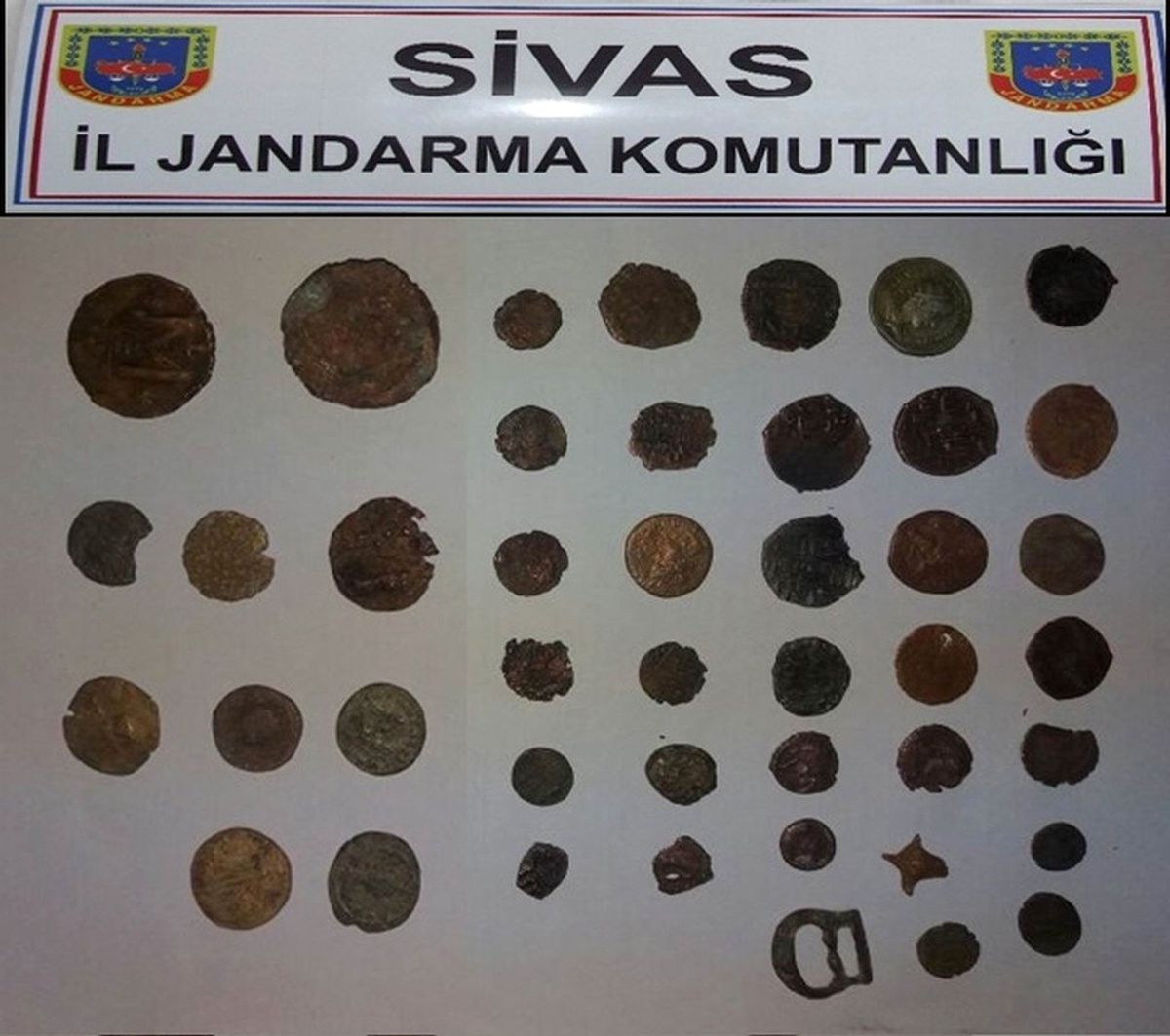 Sivas\'ta Tarihi Eser Operasyonu