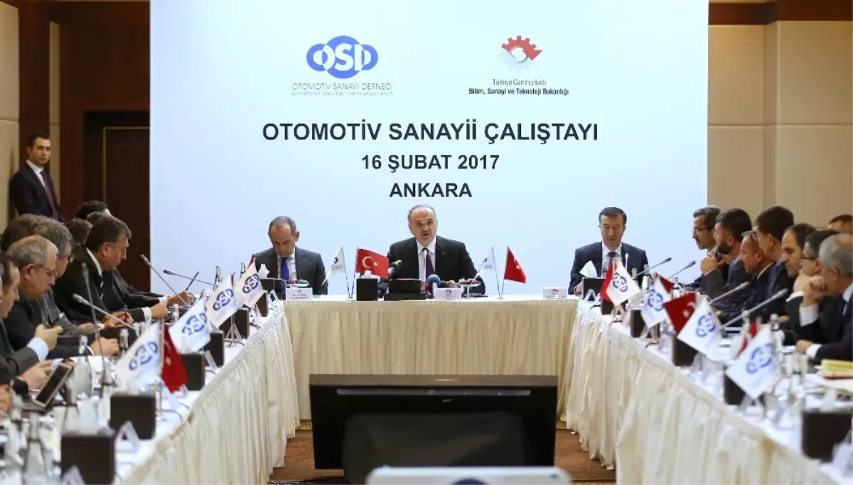 Bakan Özlü: "2016\'da Otomobil Satışları 757 Bine Yükselirken, Toplam Araç Pazarımız da 1 Milyon...