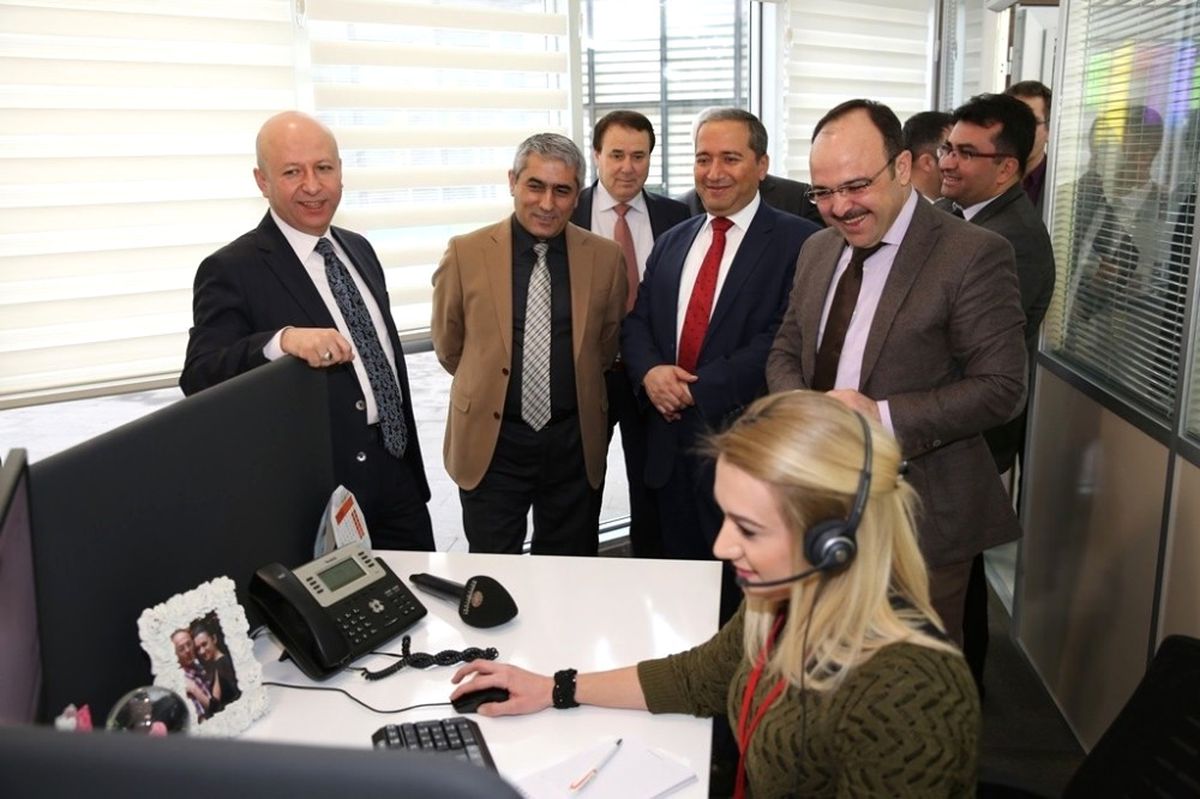 Başkan Çolakbayrakdar Kaymakamları Ağırladı