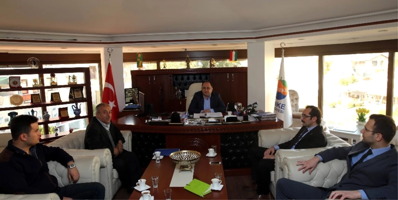 Başkan Sarıoğlu, Akdeniz Elektrik Bölge Müdürünü Ağırladı