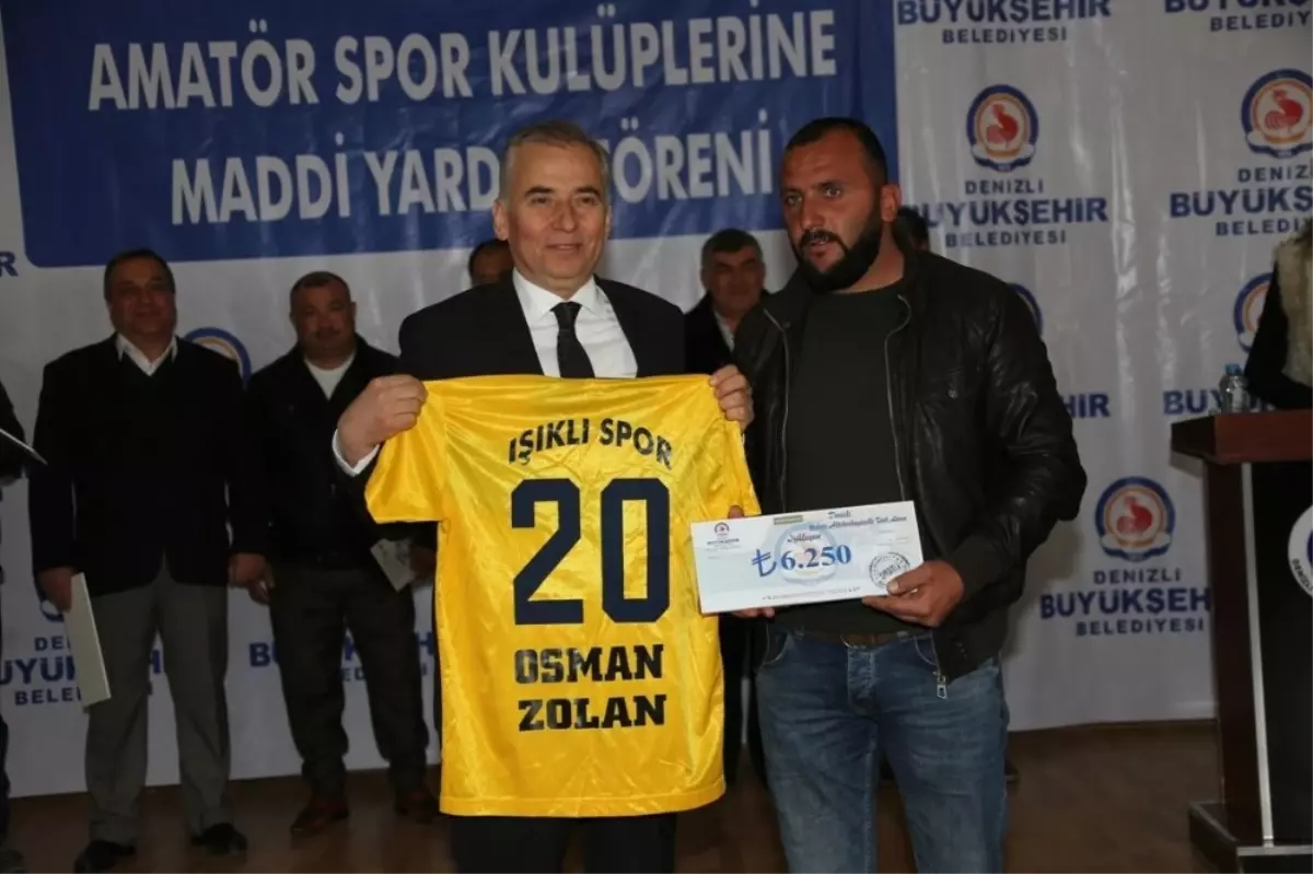 Büyükşehir\'den Amatör Spor Kulüplerine Destek Sürüyor