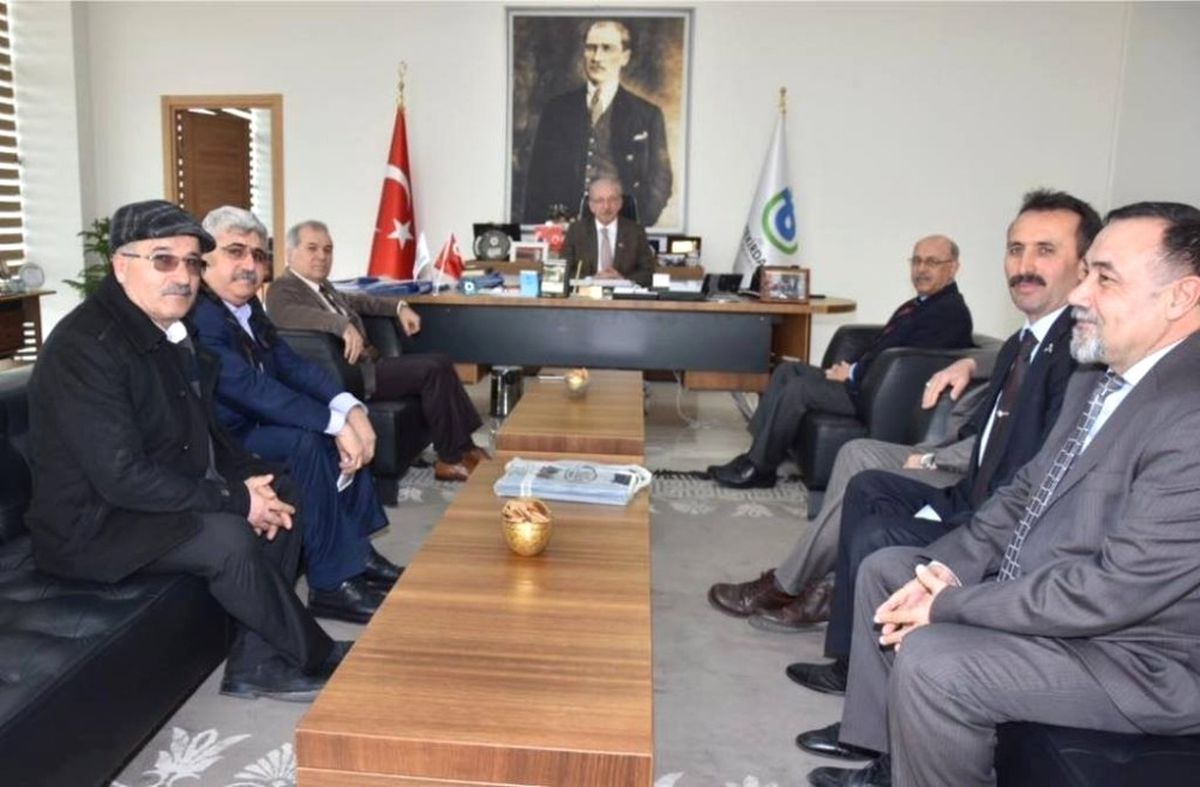 Cem Vakfı Genel Başkanı\'ndan Başkan Albayrak\'a Ziyaret