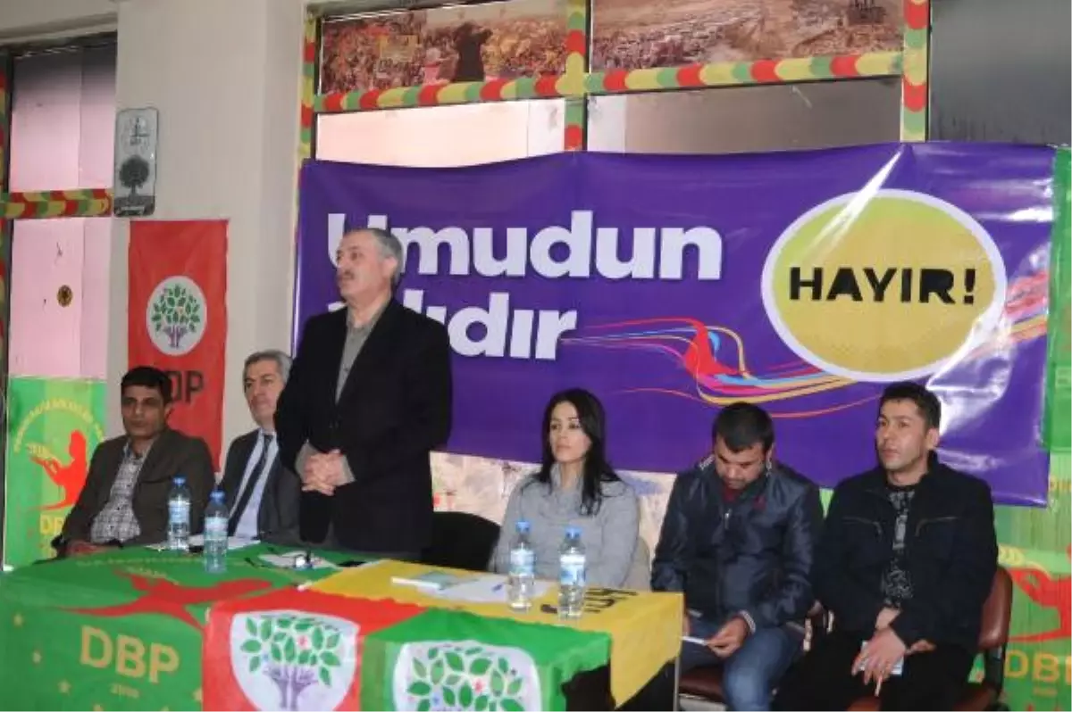 Hdp ve Dbp Hakkari\'de Halk Toplantısı Düzenledi