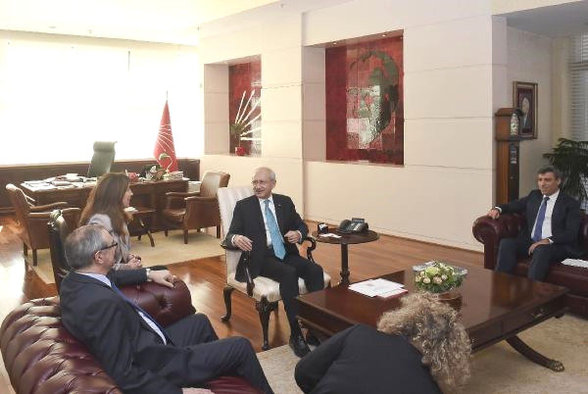 Kılıçdaroğlu, İsrail Büyükelçisi Naeh ile Görüştü