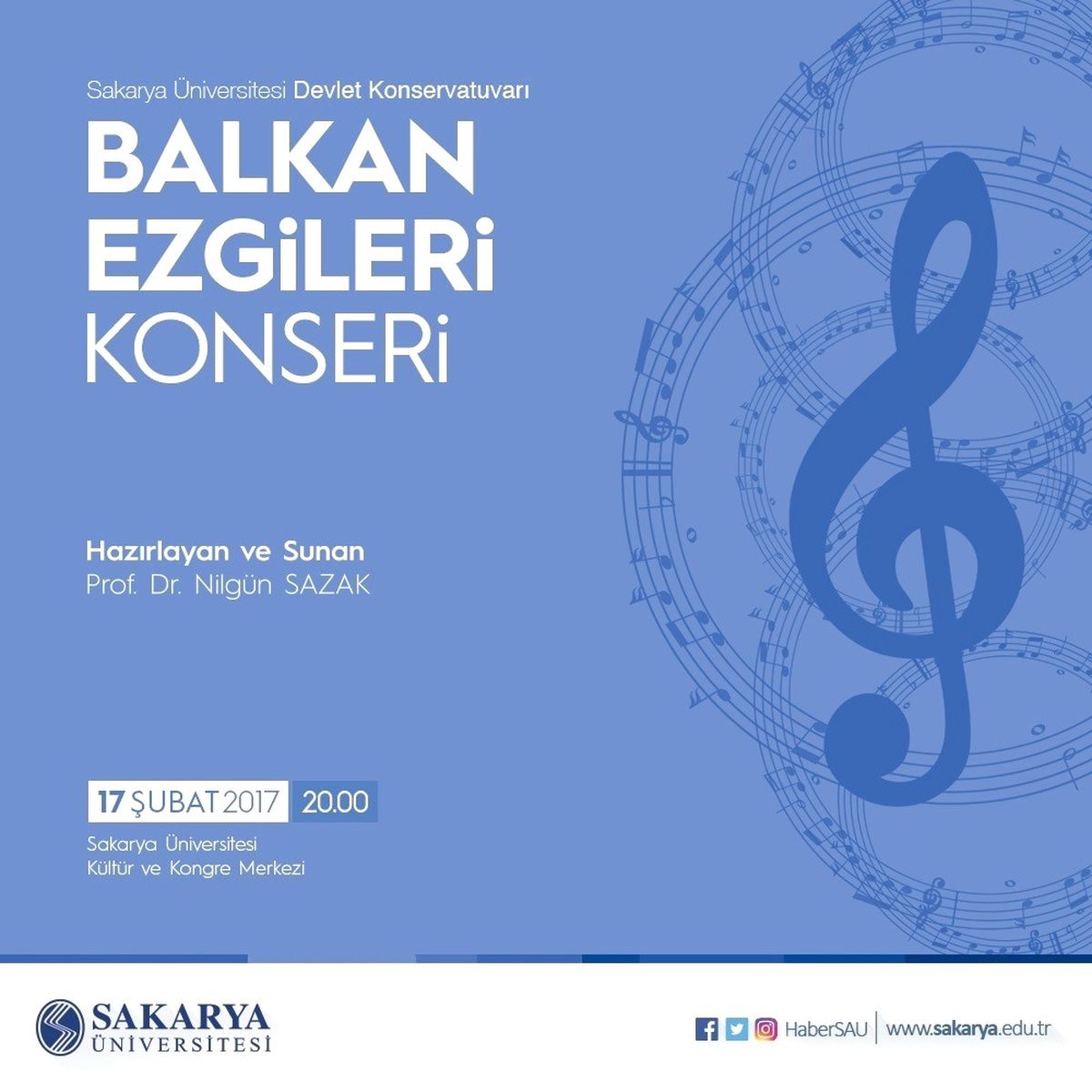 Saü\'de \'Balkan Ezgileri Konseri\' Düzenlenecek