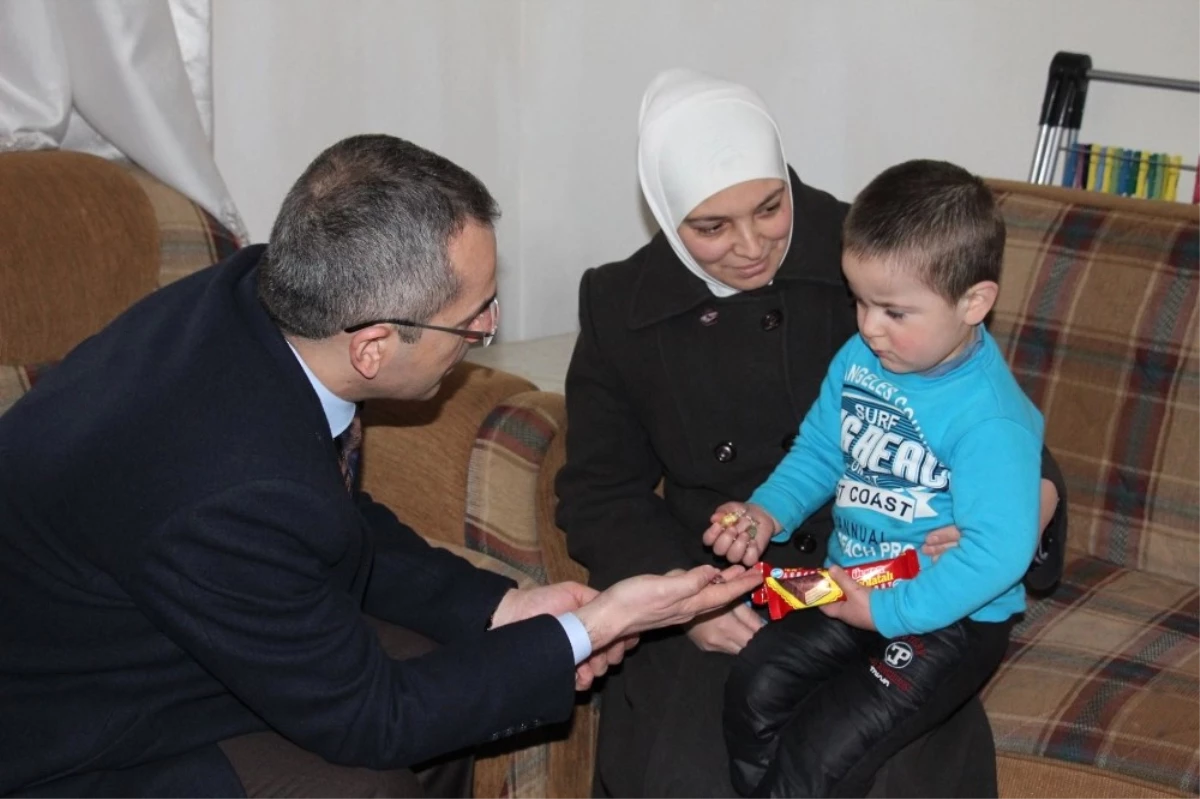 Tosya\'da Suriyeli Çocuklara Aşı Yapılıyor