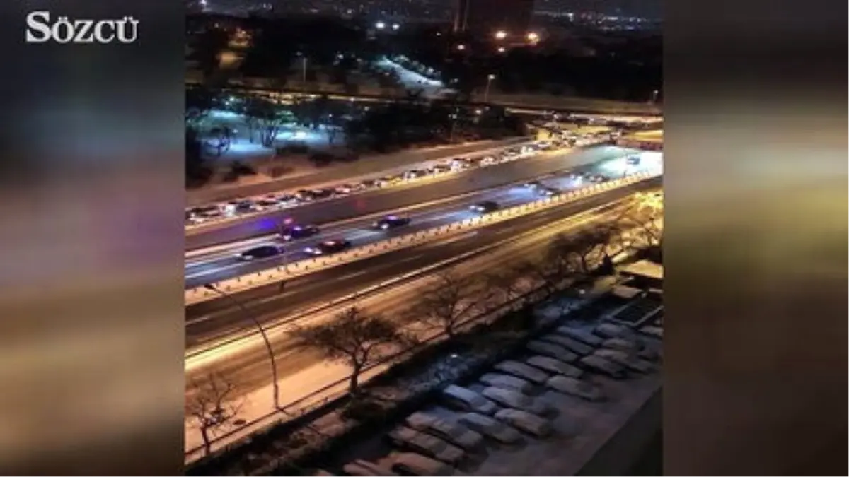 Yol Protokole Açıldı Ambulans Bekledi