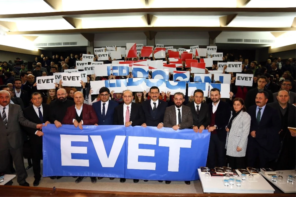 AK Parti\'li Akdoğan Keçiören\'de Yeni Anayasa Değişikliğini Anlattı