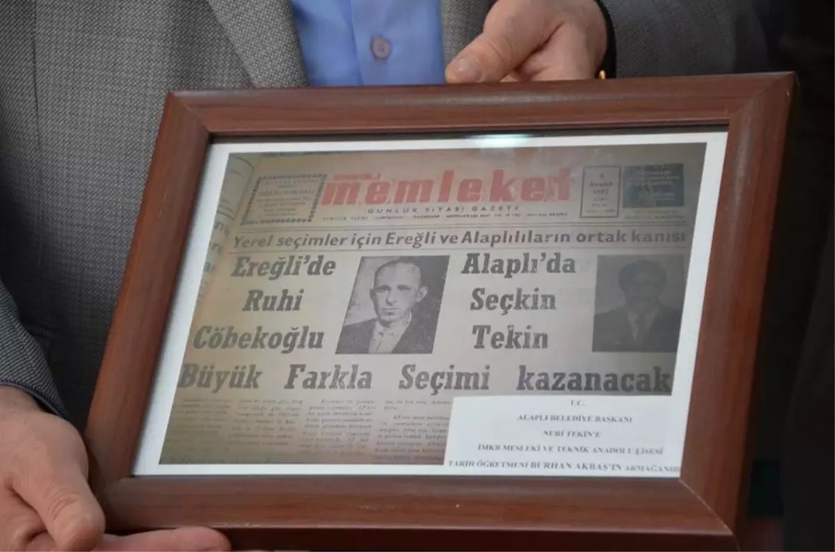 Alaplı, Nahiye Oluşunun 1930 Yılında Mustafa Kemal Atatürk\'ün İmzasıyla Belgelendi